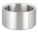 Winco DWCC-5 Satin Finish Solid, 5" Diameter Double-Wall Wine Coaster