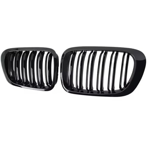 Parrilla delantera tipo riñón negra para modelos E46 de 4 puertas