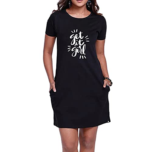 Cotton t shirt dress amazon Clearance
