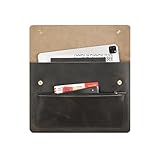 This thin leather laptop storage sleeve is only suitable for storing bare MacBook. If you need to store a laptop protective case at the same time, please do not choose it. Premium Genuine Leather Protection - Crafted from genuine cowhide leather, thi...