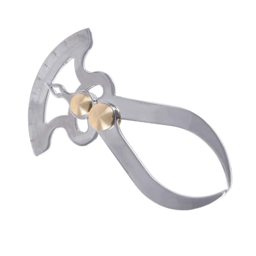 Ipetboom Calibrador de Grosor de Acero Inoxidable Calibradores Exteriores Ajustables para Carpintería Medición de Grosor de Pared y Herramientas de Dimensionado de Precisión