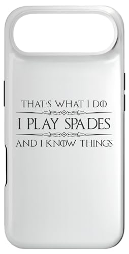 �X�y�[�h�v���C���[�M�t�g | I Play Spades and Know Things Funny �X�}�z�P�[�X iPhone Air �p