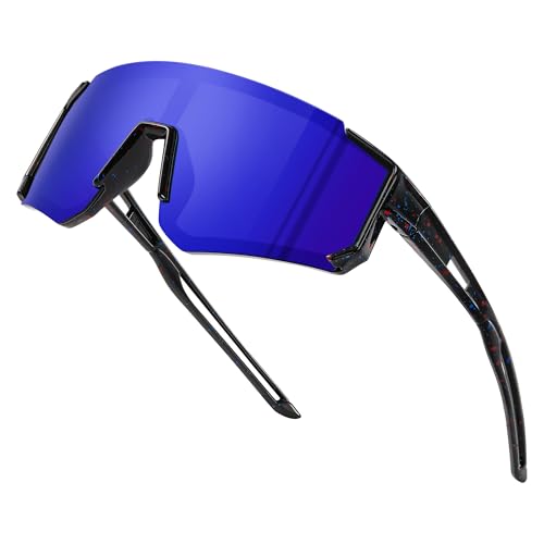 Image of Fanshen Kids Baseball Sunglasses for Boys Girls Ages 3-12, Sports Polarized Youth Baseball Softball Sunglasses UV Protection