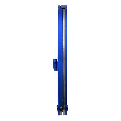 Xikar Xi1 Cigar Cutter, 440C Stainless Steel Blades With Rockwell Hrc 57 Rating, 54 To 60 Ring Gauge, Double Guillotine Action, Blue #TOP5