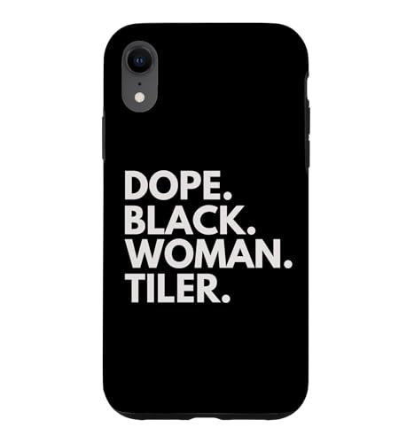 Dope Black Woman Tiler Empower Black History Month �X�}�z�P�[�X iPhone XR �p