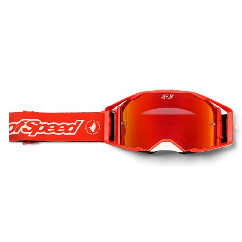 Image of Saints of Speed Anthem Dirt Bike Goggles - Motorcycle Goggles for Motocross, MX, MTB, SXS, Fog & Scratch-Defying, UV Defense