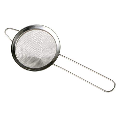 Serenable Pacote com 3 Colheres de Escumador de Aranha Escumador de Fio Inoxidável para Cozinha de C