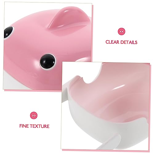 Abaodam Caixa de armazenamento de chupeta de bebê/caixa de pó de chupeta portátil/pó de princesa chu