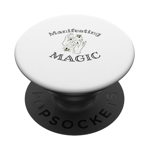 Manifesting Magic - Cute Minimal Manifestation LOA PopSockets Swappable PopGrip Manifesting Magic - Cute Minimal Manifestation LOA PopSockets Swappable PopGrip
