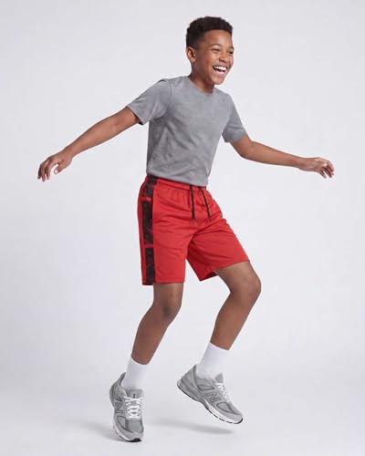 Image of 5 Pack Boys' Mesh Athletic Shorts Basketball Kids Soccer Sports Pockets
