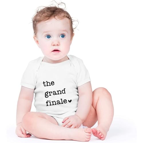 The Grand Finale Baby Bodysuit Last Baby Bodysuit Baby Announcement Bodysuit Baby Coming Soon Bodysuit Infant2