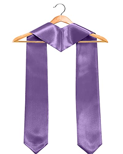 Image of Graduation Stole Honor Stole Plain Sash 60 inch Long for Graduation Ceremony and Graduation Photos