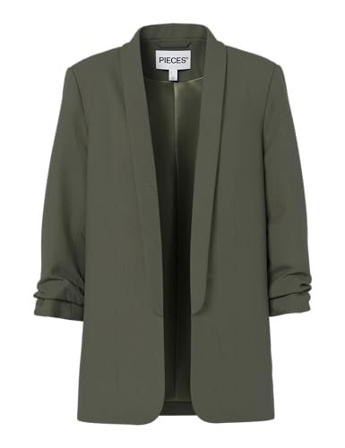 Pieces NOS 17090996, Blazer Donna, Verde (Forest Night Forest Night), 48 (Taglia Produttore: X-Large)