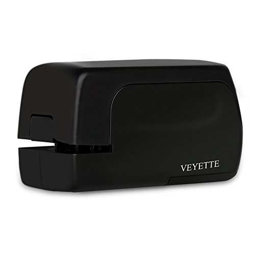 Electric Stapler, VEYETTE Black High Impact Stapler with Adapter for Office Home School Use, 15 to 20 Sheets