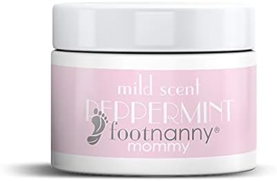 FootnannyMommy Peppermint Lite - Increases Circulation and Contains Natural Anti-Inflammatory Agents for a Fresh Feel