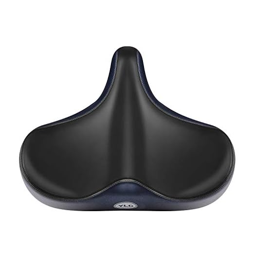 Oversized Comfort Bike Seat Comfortable Replacement Bike Saddle Memory Foam Soft Bike Saddle Waterproof Universal Fit Bicycle Seat for Women Men (b-Indoor Bike Seat)