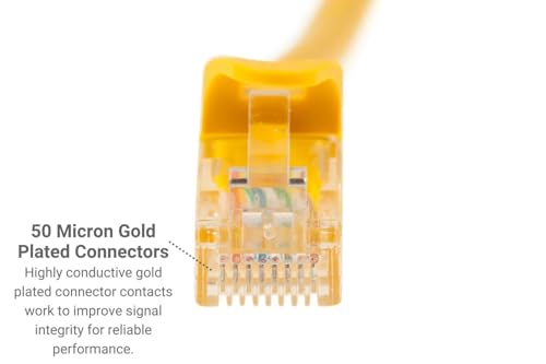 Cable Ethernet CablesAndKits UTP Cat 6 3 pies amarillo miniatura 4