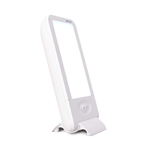 Verilux HappyLight VT20 Full-Size 10,000 Lux Bright White Light Therapy Lamp with 2 Interchangeable Lenses and 41 sq. in. Lens Size Verilux HappyLight VT20 Full-Size 10,000 Lux Bright White Light Therapy Lamp with 2 Interchangeable Lenses and 41 sq. in. Lens Size