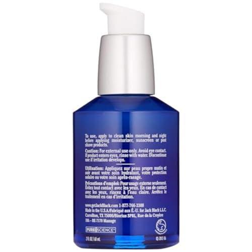 Jack Black Protein Booster Skin Serum, ProSeries Age Control - Anti Aging Serum for Men, Mens Face Serum, Face Serum for Men, Peptide and Antioxidant Serum for Face, Skin Care for Men, Mens Skincare - Image 6
