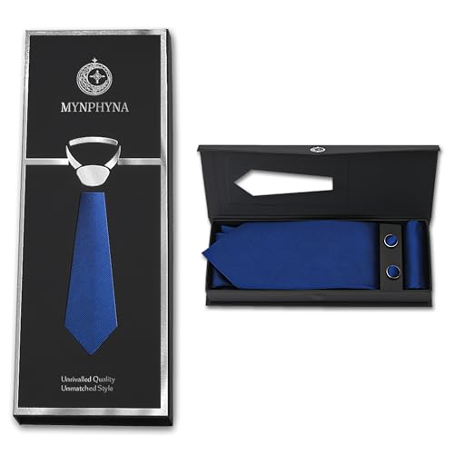 Image of Men's Tie Gift Set - Tie, Pocket Square & Cufflinks