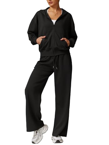 Survêtement 2 pièces pour femme pantalon de survêtement ensemble sweat automne