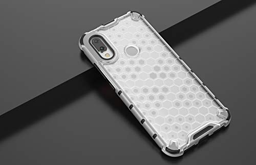 Image of Glasgow Back Case Cover for Mi Redmi Note 7 Shockproof Military Grade Back Case Back Cover - Transparent