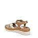 Vionic Womens Mar Sandal Camel Gold Leather 5 M