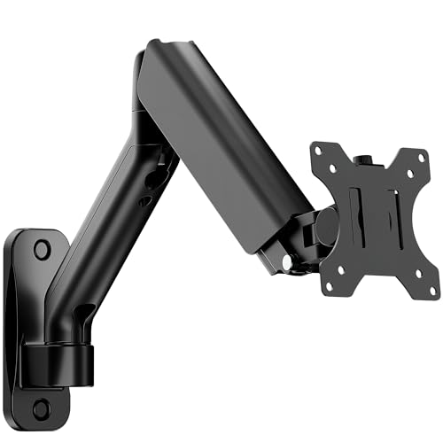 monTEK Soporte Monitor Pared 17-32", VESA 75/100mm hasta 9kg