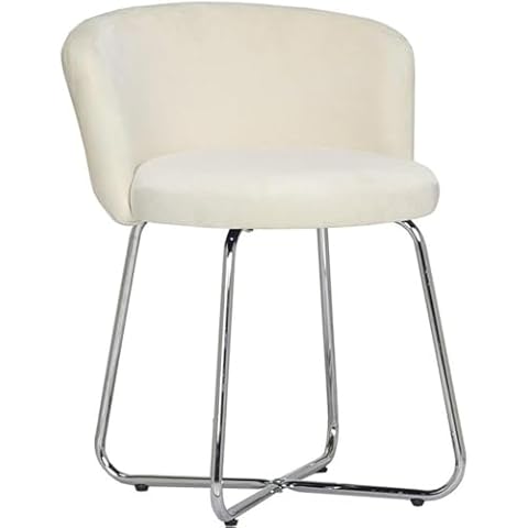Hillsdale Marisol Scoop Back Metal Vanity Stool Cover