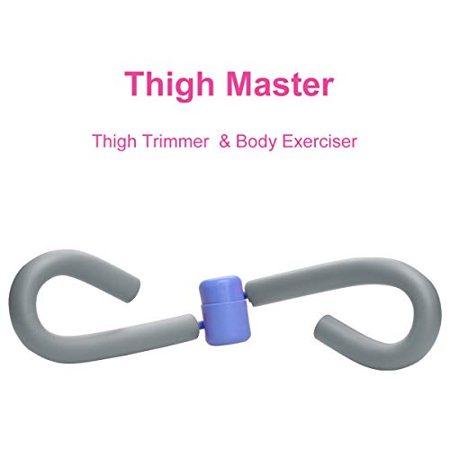 COVVY Multifunktionale Sportgerät Oberschenkeltrainer Beintrainer mit superweichen Schaumstoff für , (Grau)