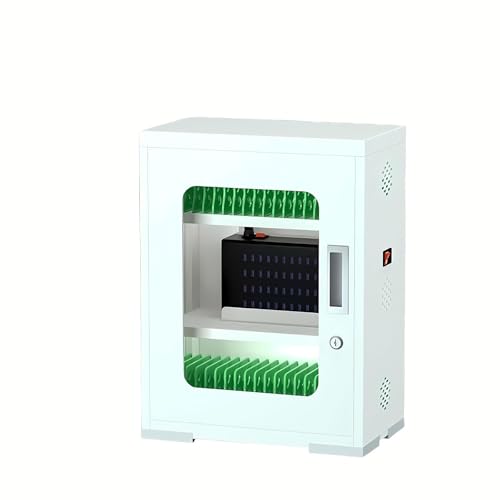 Office Mobile Device Locker, Secure Phone Charging Box, Wall Mount Phone Charging Cabinet with 12/20/30/40/50/60 USB Slots for Classroom, Airport, Healthcare 40-Slots