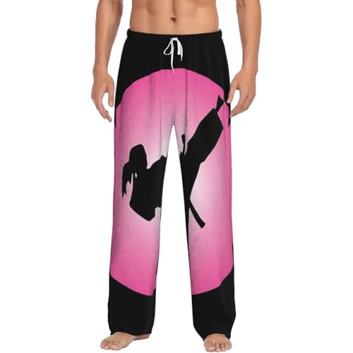 Pantalon pyjama Taekwondo flanelle contre le froid nocturne