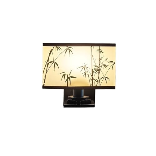 Lámpara de Pared Lámparas Decorativas con patrón de Pintura Tinta Creativa for Sala Estar, salón té, lámpara Pared Estilo Antiguo