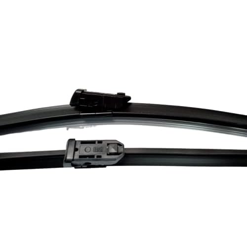 Image of Oshotto Frameless (O.E.M Type) Wiper Blades Compatible with Skoda Octavia 2013-2017 (24 inch / 18 inch)
