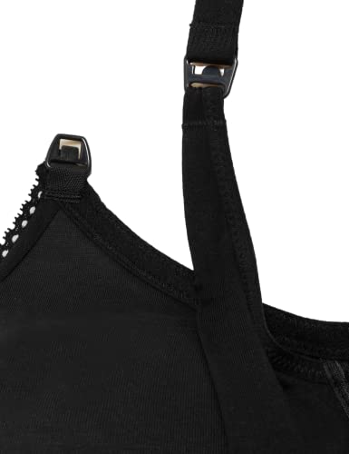 Marks And Spencer Women's 2 Pack Floral Lace Nursing Bras, Black/White, 38B #TOP3