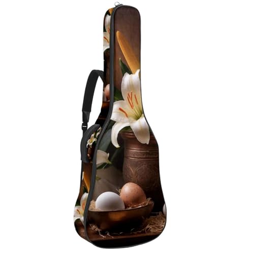 Housse de guitare acoustique étanche multicolore grand format 42.9 pouces