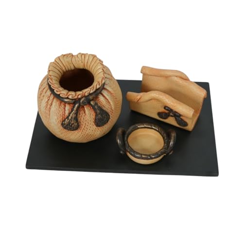 Image of Decorative Embossed Design Pencil and Pen Stand | Desk Organizer for Stationery Storage | Suitable for Office Desk, Study Table, Home and Workspace Use (Design 7)