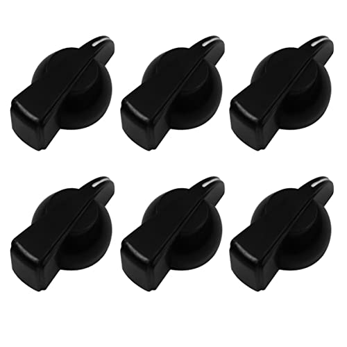 SUPVOX 6 Piezas Perillas de Potenciómetro de Guitarra Cabeza de Pollo Reemplazo Duradero para y...