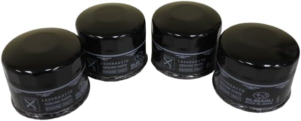 Set of 4 Genuine Fits Subaru Engine Oil Filter WRX 2015-1915208AA170