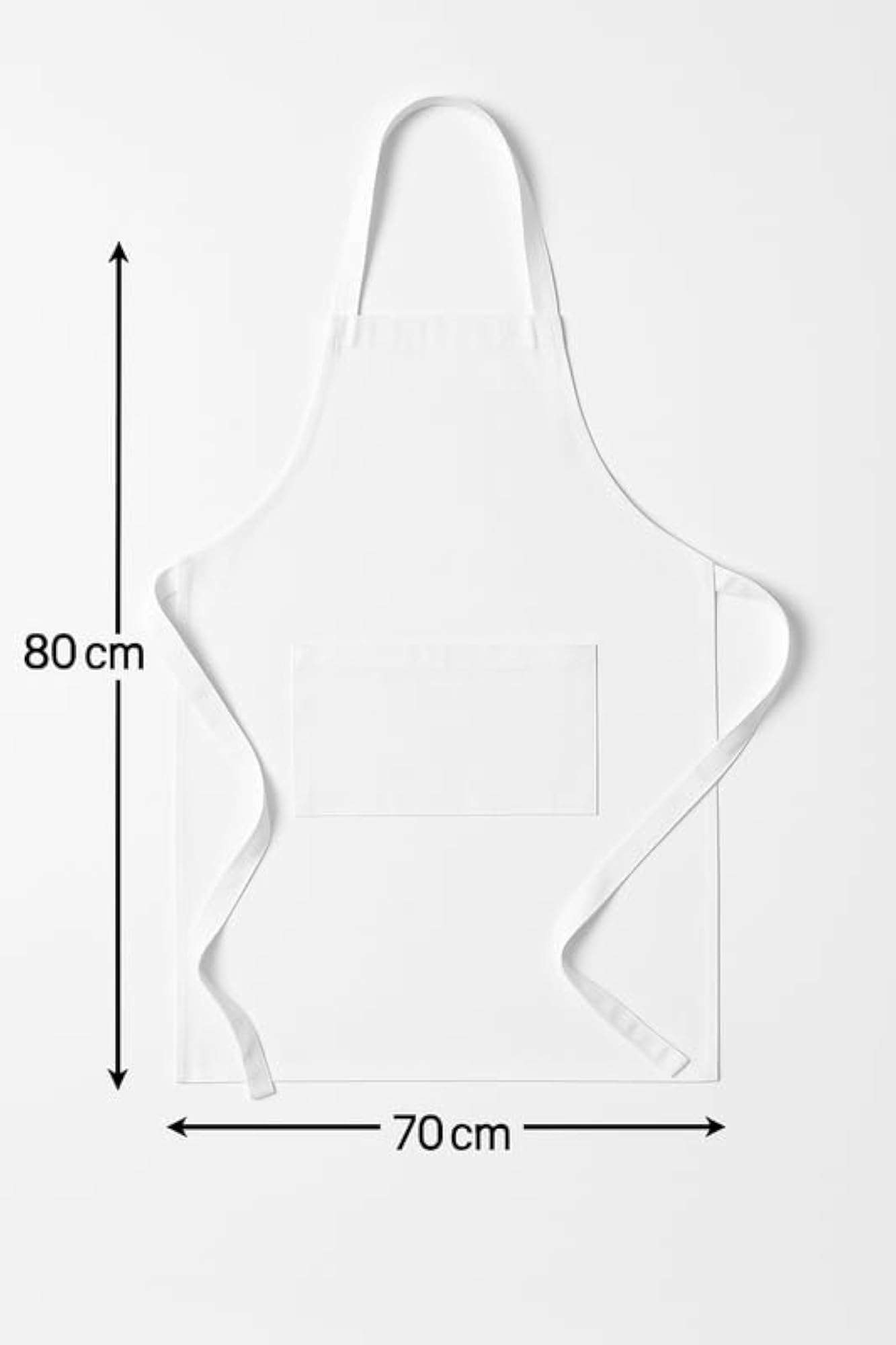 Professional 100% Cotton Kitchen Apron, Full Length