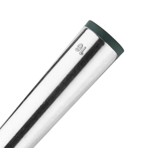 Vogue Ice Cream Scoop with Green Cap 2.5 oz, Aluminium, 16 portions per Litre, Ice Cream Scooper, Conductive Liquid Handle, J089 - Image 4