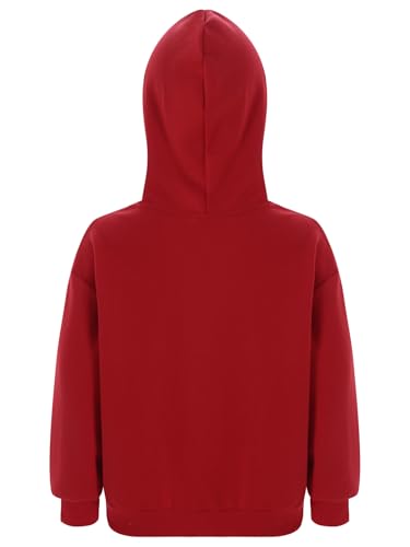 Kids Unisex Pullover Hoodie Shirt Lightweight Top Sweatshirt Long Sleeve Thermal Warmth Casual Outerwear2