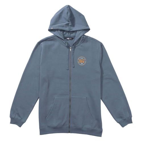 Salty Crew Legendary Zip Fleece Hoody - Slate