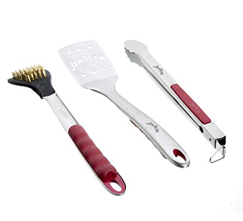 Jogo De 3 Peças Para Churrasco, Jim Beam Jb0160, Multicor Jim Beam Multicor