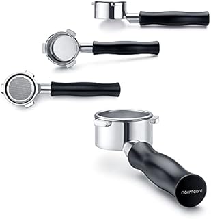 Normcore 54mm Bottomless Portafilter | Bottomless Naked Portafilter | Filter Basket Included | Fits Breville Barista Express and 54mm Breville Machines