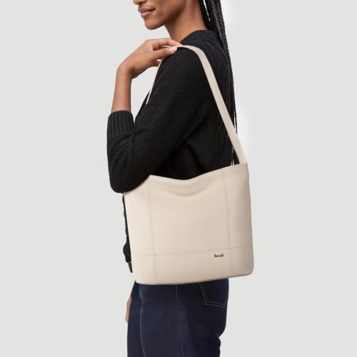 Image of The Sak De Young Leather Hobo Bag - Shoulder Purse with Zipper Pocket