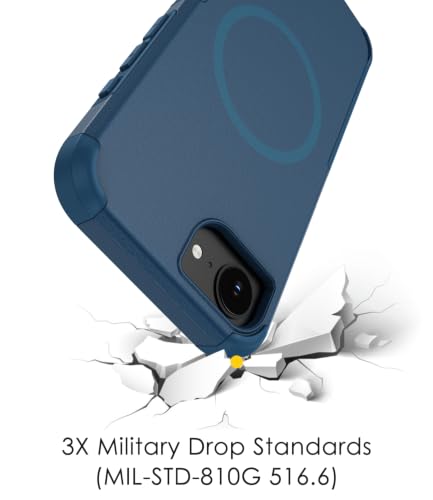 Coque iPhone 16e fine et antichoc Diverbox bleue pour usage quotidien actif - 2