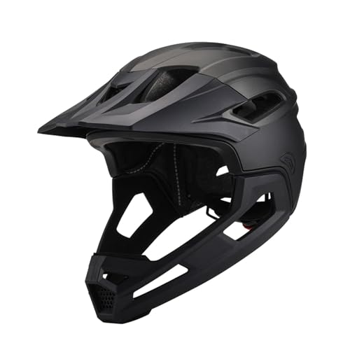 Image of BNF Full Face Bike Ventilation Comfortable Downhill PC EPS Bicycle Black Titanium