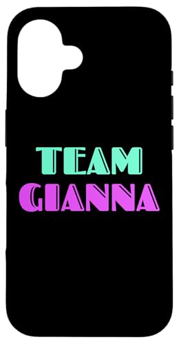 Cheer for Gianna, Show Support Be On Team Gianna | 90s Style スマホケース iPhone 16 用