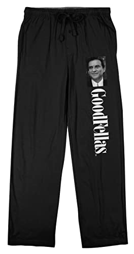Bioworld Goodfellas Funny How? Men's Black Sleep Pajama Pants